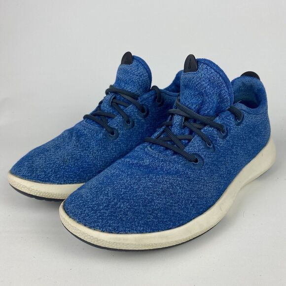 Allbirds Other - Allbirds Mens‎ Size 11 Wool Runner Mizzles Blue Athletic Sneakers Shoes 0220 NV1